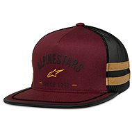 ALPINESTARS Backline Trucker cap, red brick/black/gold - Baseball Cap