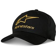 ALPINESTARS Gild cap, black/gold, size 4.5 mm, w/r. S/M - Baseball Cap