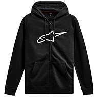 APLINESTARS Sweatshirt Ageless Zip Hoodie 3, black/white, size 3, with a hood. L - Sweatshirt