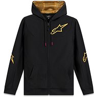 APLINESTARS Hoodie Sessions 3 Hoodie, black/gold, size 5 mm. L - Sweatshirt