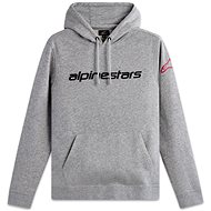 APLINESTARS hoodie Wordmark Hoodie 3, grey/red/black, size 4 mm. M - Sweatshirt