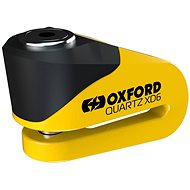 OXFORD Quartz XD6 disc brake lock (yellow/black, pin diameter 6 mm) - Motorcycle Lock