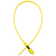 OXFORD helmet and accessory lock COMBI ZIP LOCK (yellow) - Motorcycle Lock