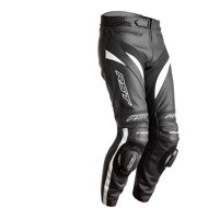 RST Men's leather trousers TRACTECH EVO 4 CE / JN 2358, white, sizing. S - Motorcycle Trousers