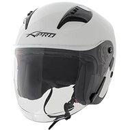 A-PRO STREAM WH white open jet helmet, XL - Scooter Helmet