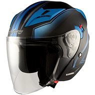 A-PRO YORK BL MT blue open jet helmet, XL - Scooter Helmet