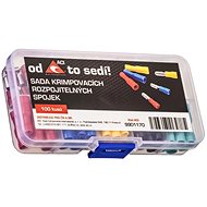 ACI crimp coupling set male+female (100 pcs) - Crimp Connector