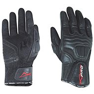 A-PRO KEYMONT - black leather moto gloves XS - Motorcycle Gloves