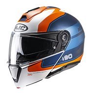 HJC i90 WASCO MC27SF oranžová silniční výklopná přilba – M - Motorbike Helmet