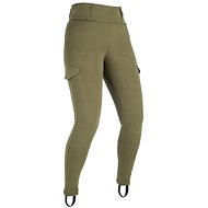 OXFORD SUPER CARGO trousers, women's leggings with Aramid lining, khaki, size 16 - Motorcycle Trousers