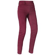 OXFORD pants SUPER LEGGINGS 2.0, women's leggings with Aramid lining, burgundy, size 18 - Motorcycle Trousers