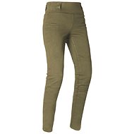 OXFORD pants SUPER LEGGINGS 2.0, women's leggings with Aramid lining, khaki, size 22 - Motorcycle Trousers
