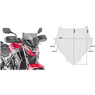 KAPPA A1176AK plexi kit 1176AK HONDA CB 500 F (19-23) - Plexiglass Assembly Set