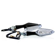 MOTION STUFF LED miniblinkers black/clear - Motorbike Turn Signals