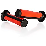 MOTION STUFF handles Advanced black/red (dual compound) - Motorbike Grips