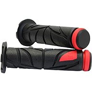 MOTION STUFF scooter handles black/red - Motorbike Grips