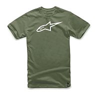 ALPINESTARS T-shirt AGELESS short sleeve, green/white, size 2XL - T-Shirt