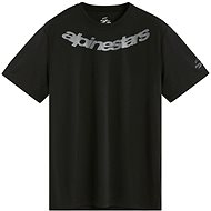 ALPINESTARS T-shirt ARC PERFORMANCE TEE short sleeve, black, sized 1.5 mm. S - T-Shirt
