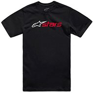 ALPINESTARS T-shirt BLAZE 2.0 CSF, black/white/red, size 4.0, w/r. M - T-Shirt
