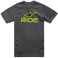 ALPINESTARS T-shirt RIDE 4.0 CSF, grey/yellow/black, size 4.0, w/r. L - T-Shirt