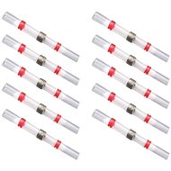 SEFIS Waterproof soldering cable connector with tin and rubber - red O2,7mm x 40mm 10pcs - Connector