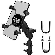 RAM Mounts complete X-Grip bracket assembly with brake/clutch lever/flywheel mount - Motorbike Phone Mount