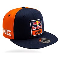 KTM RED BULL TEAM kids cap with straight visor, blue, orange - Baseball Cap