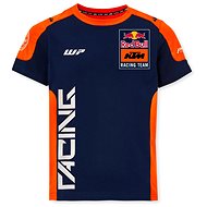 KTM RED BULL TEAM T-shirt, children, blue, orange, size 128 - T-Shirt