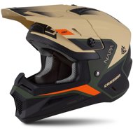 CASSIDA Helmet Cross Cup 2 Napa Junior, children's sand/green/orange/black matt 2025 XL - Motorbike Helmet