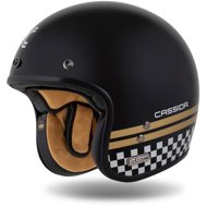 CASSIDA Helmet Ace Forty Nine black pearl/gold/grey 2025, size 2025, mm. XS - Motorbike Helmet
