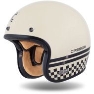 CASSIDA Helmet Ace Forty Nine cream/black 2025, size 4.5 mm, w/w S - Motorbike Helmet