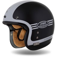 CASSIDA Helmet Ace Jawa Panel black pearl/anthracite/silver 2025, size 2XL - Motorbike Helmet