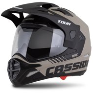 CASSIDA Helmet Tour 2,0 Dual sand matt/black 2025, size 2.0 XL - Motorbike Helmet