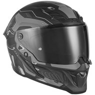 NOX EXKLUSIV Helmet GOLIATH BERSERK 2025 black matt, titanium - Motorbike Helmet