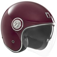 NOX Helmet HERITAGE PREMIUM 2025 burgundy - Motorbike Helmet
