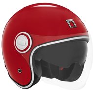 NOX PREMIUM Helmet HERITAGE 2025 red, size 2.5 mm. S - Motorbike Helmet