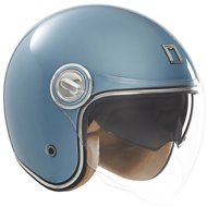 NOX Helmet HERITAGE PREMIUM 2025 turquoise, size 5.5 mm, sized 2.5 mm. L - Motorbike Helmet