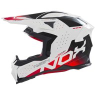 NOX helmet N634 2025 white, black, red, size 2.5 mm S - Motorbike Helmet