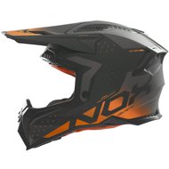 NOX helmet N634 2025 black matt, orange - Motorbike Helmet