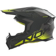 NOX helmet N634 2025 black matt, yellow fluo - Motorbike Helmet