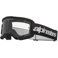 ALPINESTARS brýle VISION 3 WORDMARK 2025, černá, čiré plexi - Motorcycle Glasses