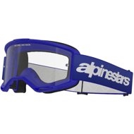ALPINESTARS VISION 3 WORDMARK 2025 goggles, blue, clear plexi - Motorcycle Glasses