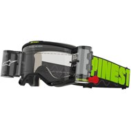 ALPINESTARS VISION 5 HOLLOW ROLL-OFF WIDE VISION 2025, grey/yellow fluo, clear plexi - Motorcycle Glasses