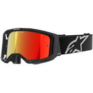ALPINESTARS VISION 8 CORP 2025 goggles, black, mirrored red plexi - Motorcycle Glasses