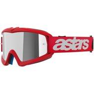 ALPINESTARS VISION YOUTH BLAZE goggles, kids 2025, red, mirrored silver plexi - Motorcycle Glasses