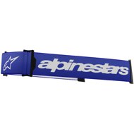 ALPINESTARS replacement textile strap for SUPERTECH and VISION 8 goggles, blue/white - Motorcycle Goggle Accessories