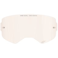 ALPINESTARS plexi for SUPERTECH glasses, light orange-brown afterburn - Motorcycle Goggle Accessories