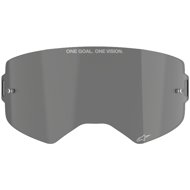 ALPINESTARS plexi for SUPERTECH goggles, dark smoke - Motorcycle Goggle Accessories