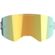 ALPINESTARS plexi for SUPERTECH goggles, mirror gold ABSOLUTE VISION™ - Motorcycle Goggle Accessories