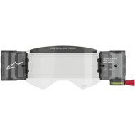 ALPINESTARS ROLL-OFF WIDE VISION set for SUPERTECH goggles, clear plexi, pins for removable slides - Motorcycle Goggle Accessories